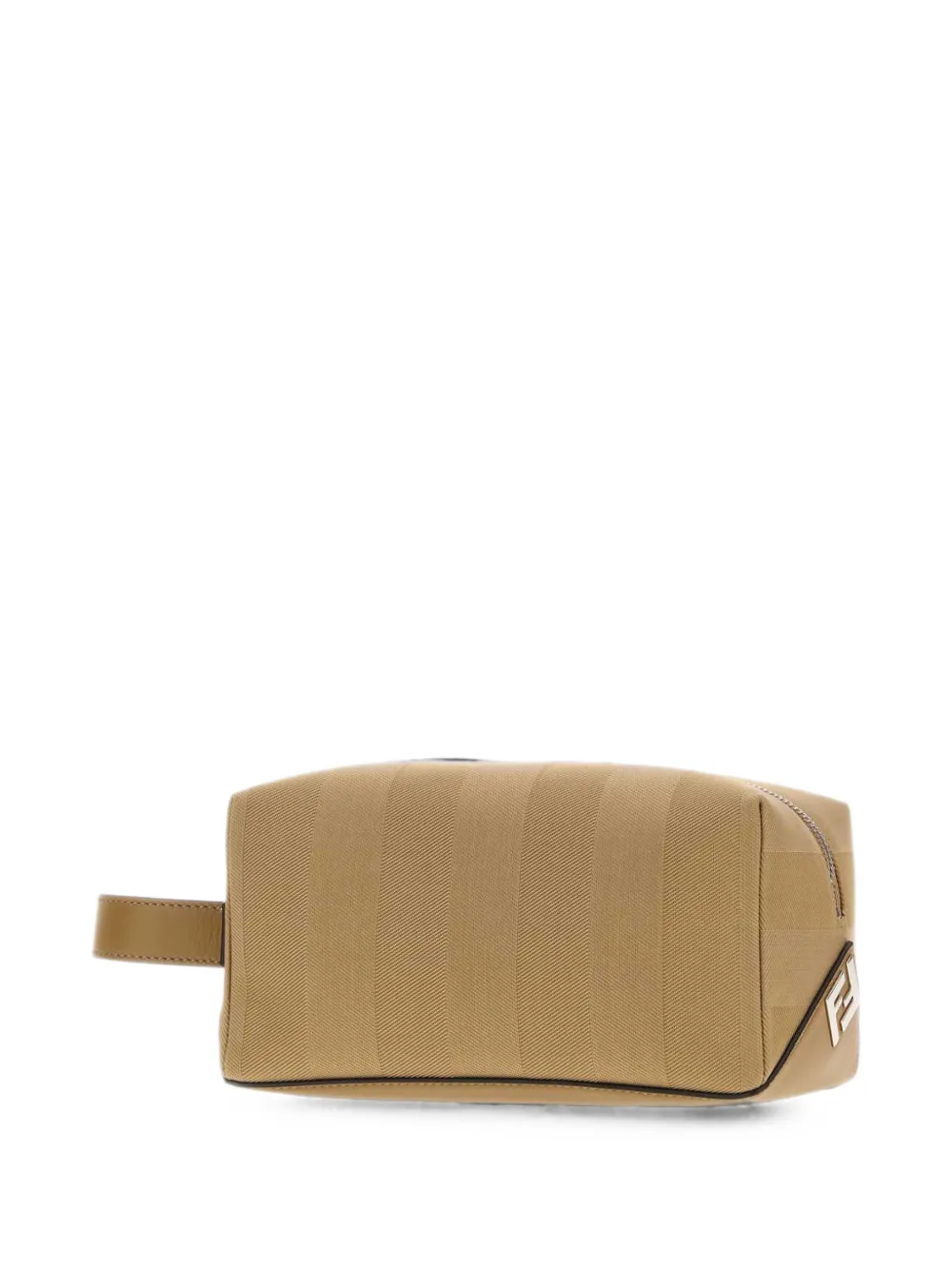 FENDI Lui gestreepte toilettas Beige