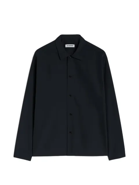 Jil Sander قميص بأكمام طويلة