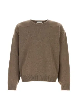 美品JIL SANDER ブラウン クルーネックセーター Jil Sander クルーネック セーター | ブラウン | FARFETCH JP