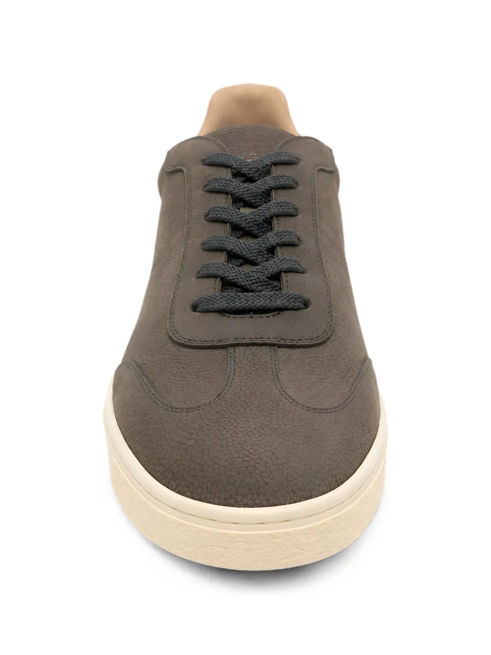 Brunello Cucinelli pebbled leather sneakers Grijs