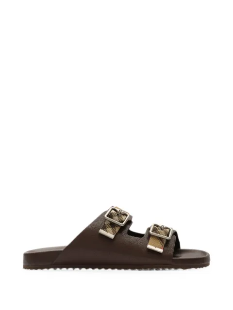 Burberry Urchin sandaler i læder