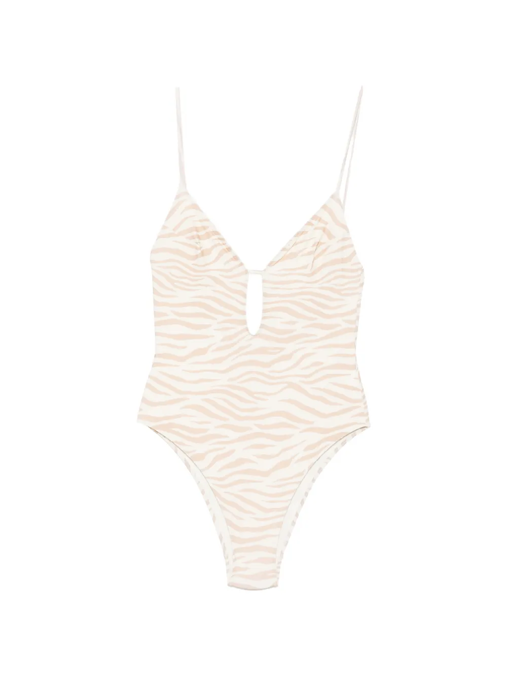MC2 Saint Barth Crunchy zebra-print swimsuit