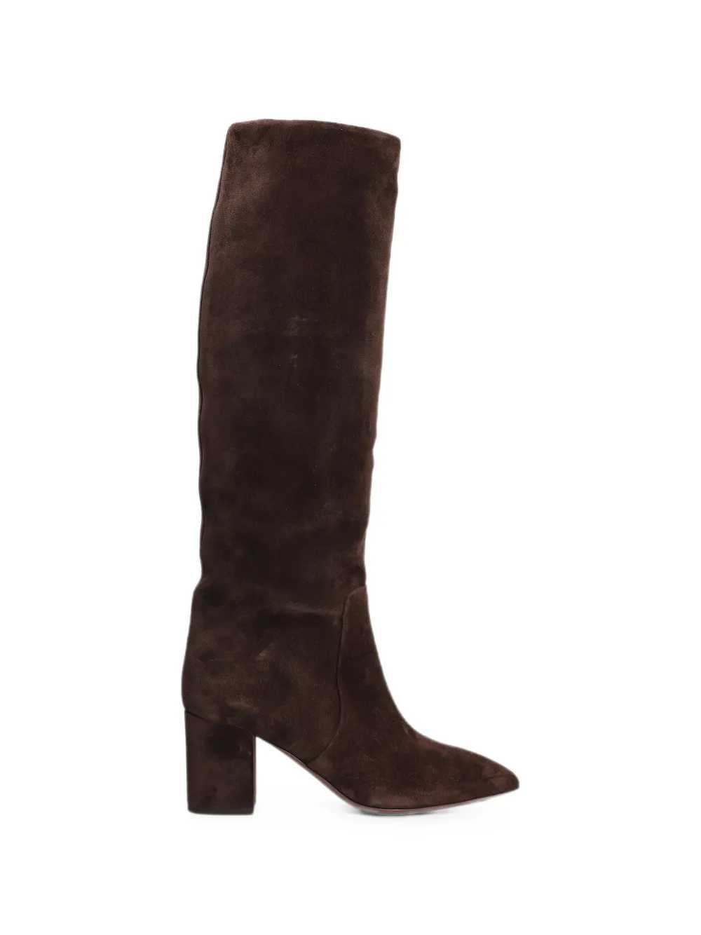 Paris Texas Anja suede pointed-toe boots - Marrone