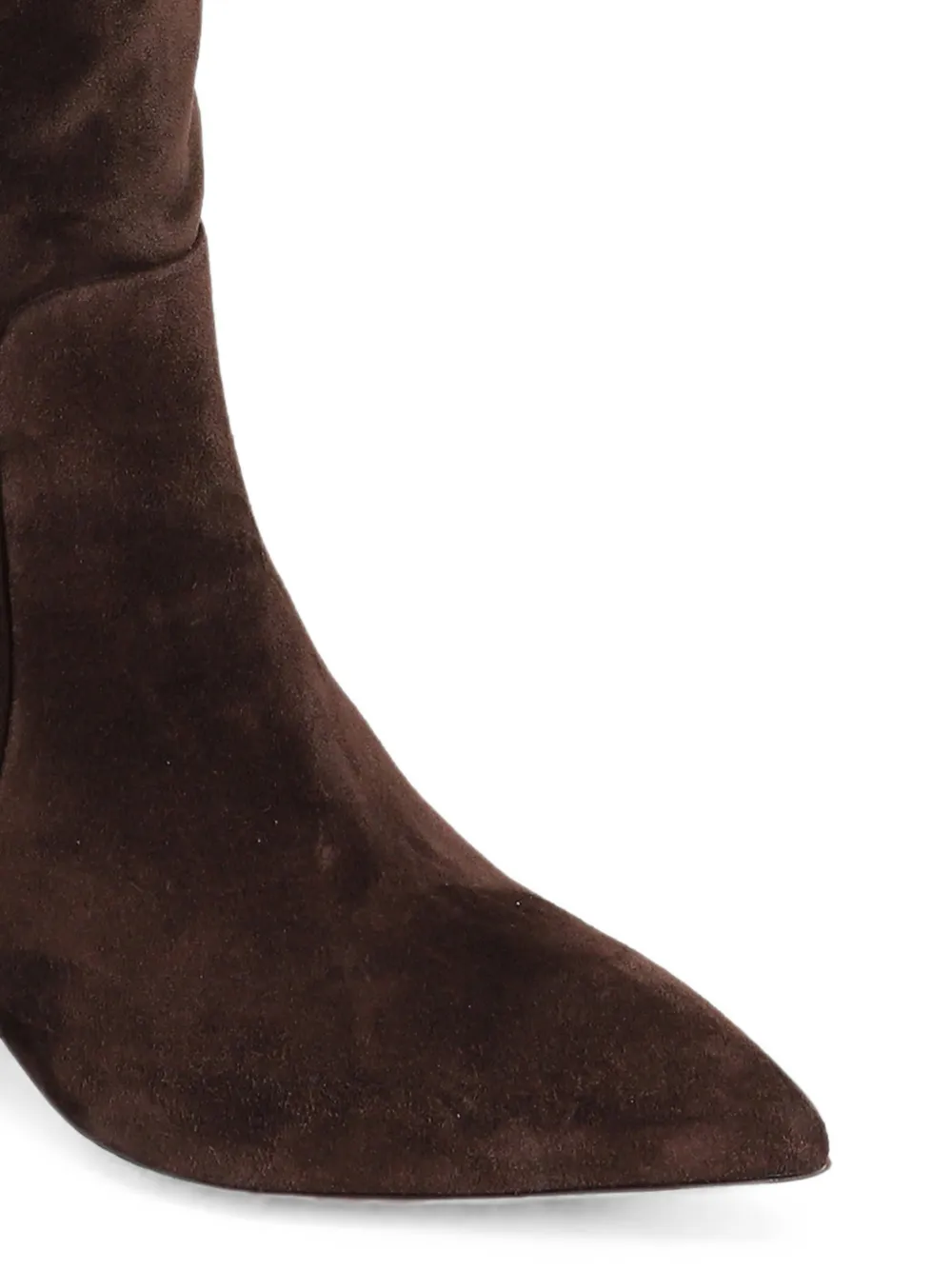 Paris Texas Anja suede pointed-toe boots Bruin