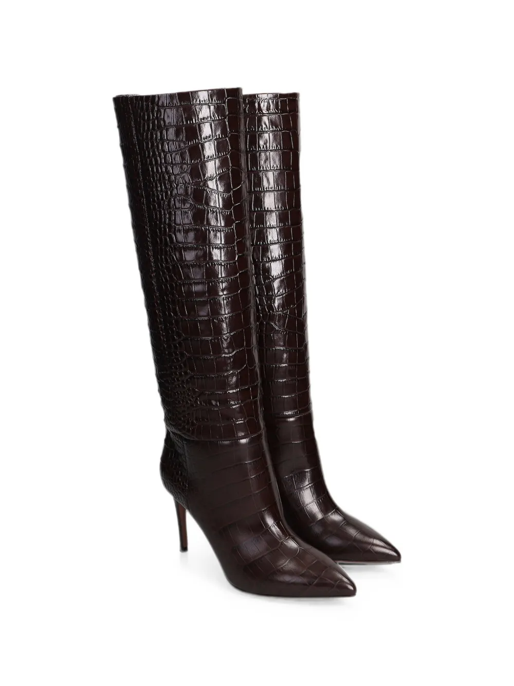 Paris Texas croc-effect leather boots Bruin