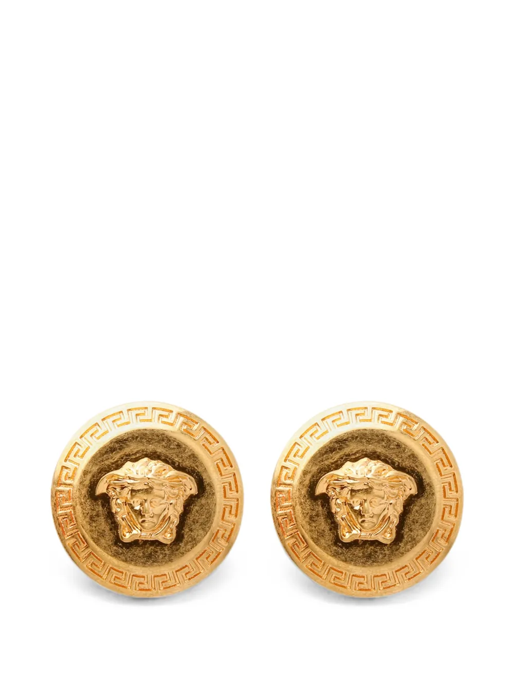 Versace Medusa Greca earrings - Oro