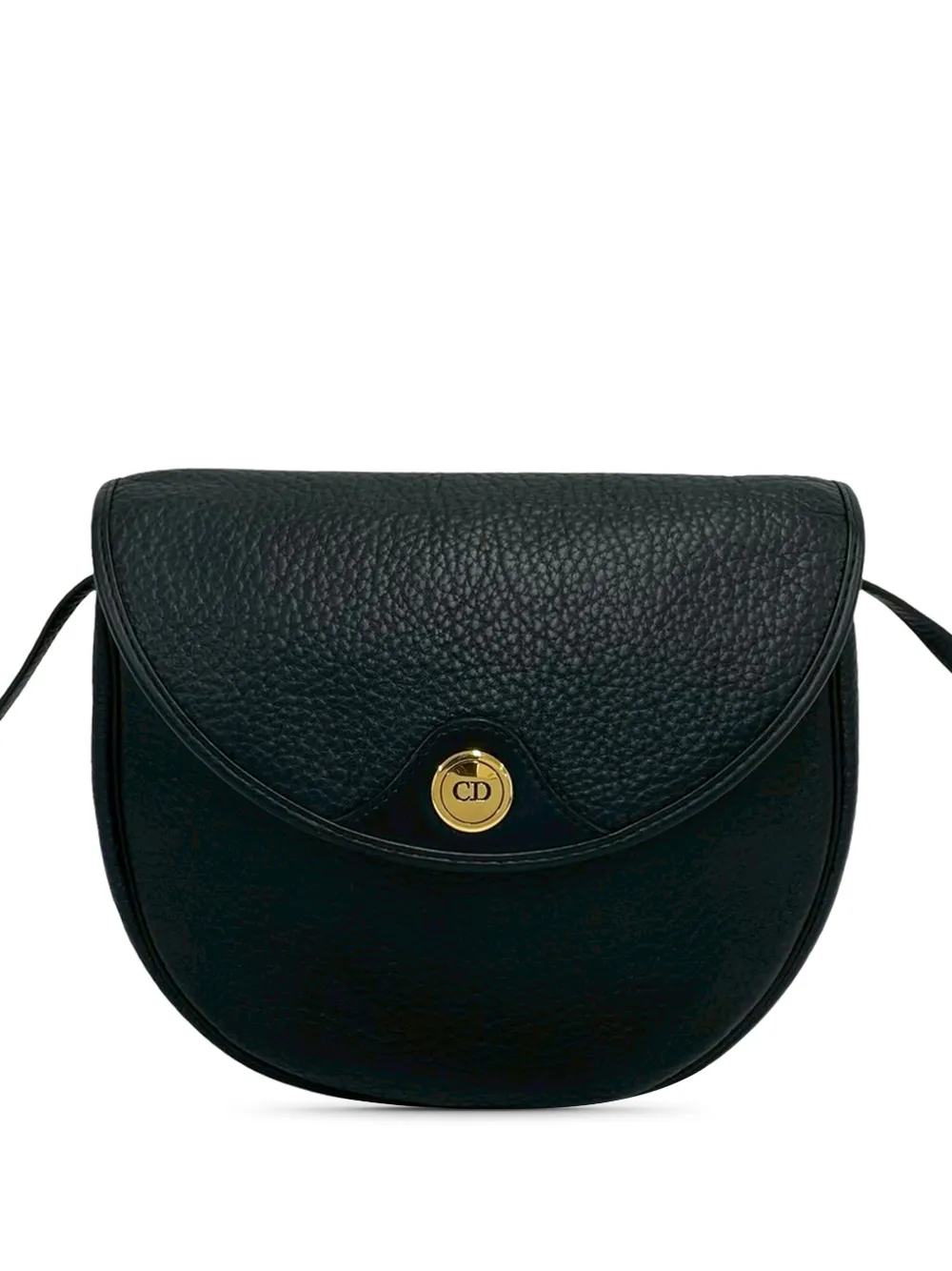 Christian Dior Pre-Owned 20th Century Leather crossbody bag - Black