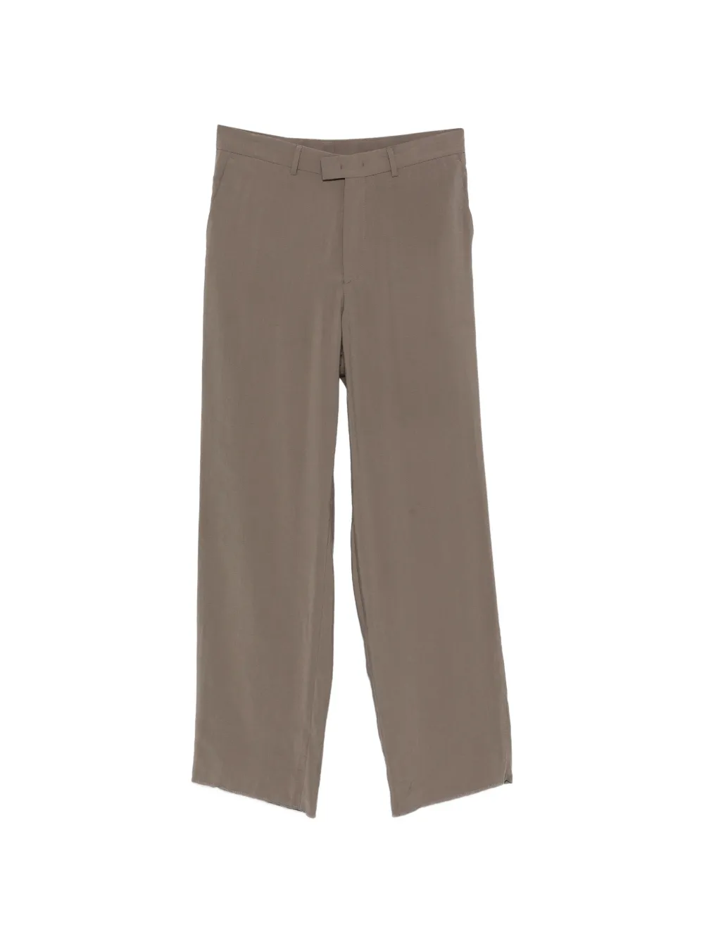 Emporio Armani wide-leg tailored trousers - Grau
