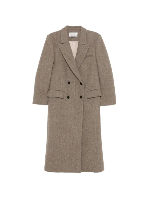 SOURCE UNKNOWN Reyna double-breasted coat