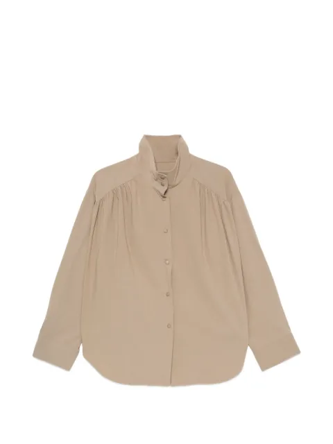 SOURCE UNKNOWN Giacca ruched shirt