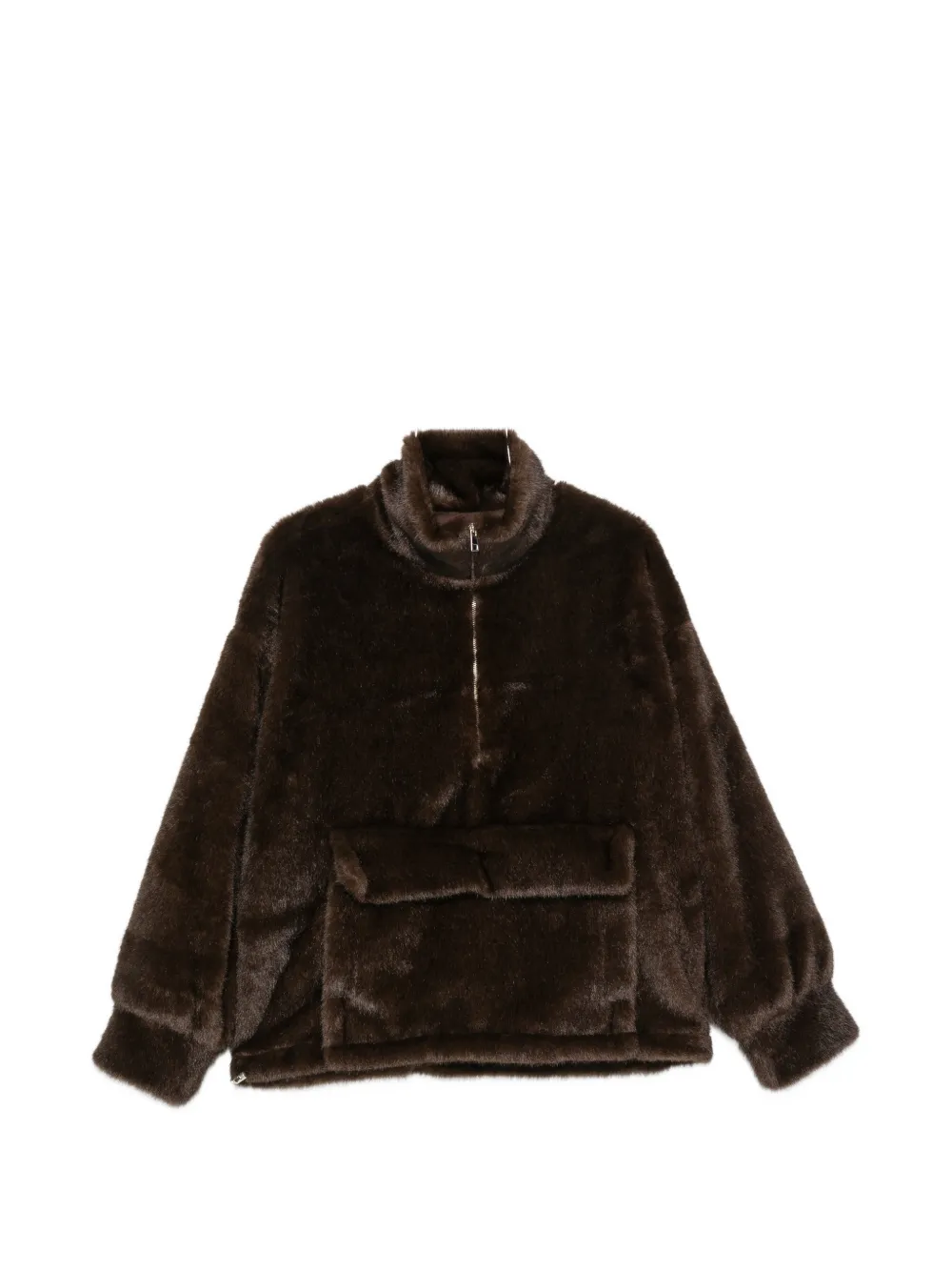 SOURCE UNKNOWN faux-fur Zvika jacket - Braun