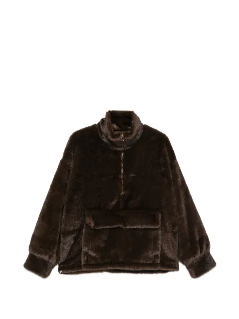 SOURCE UNKNOWN Zvika faux-fur Zvika jacket