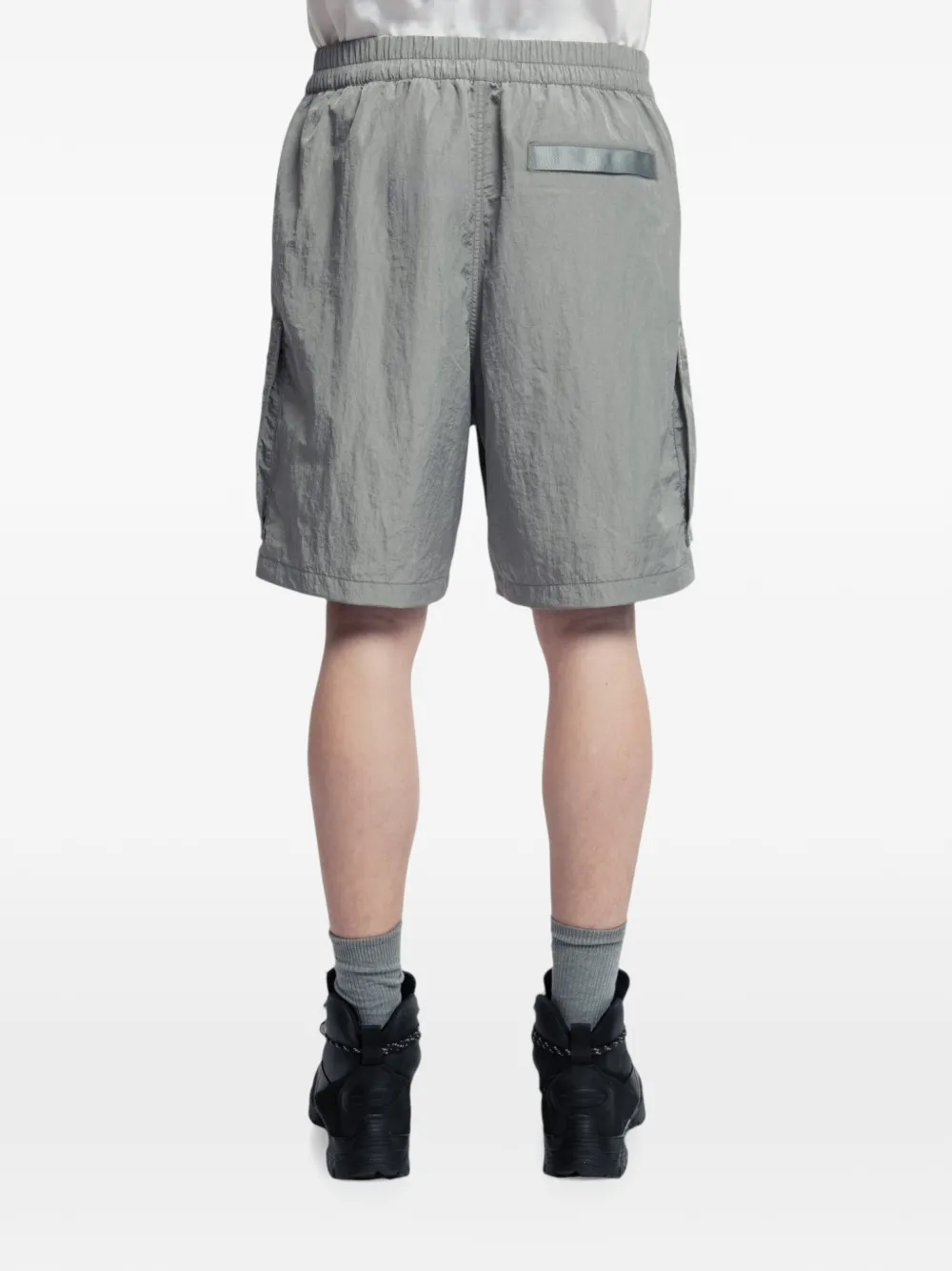 Spoonyard Cargo shorts met ritszak Grijs