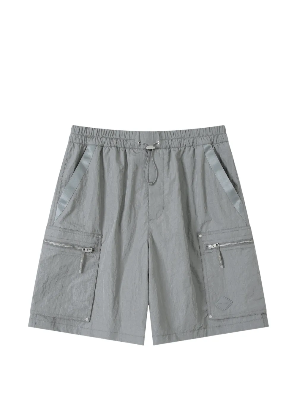 Spoonyard zippered-pocket cargo shorts - Grau