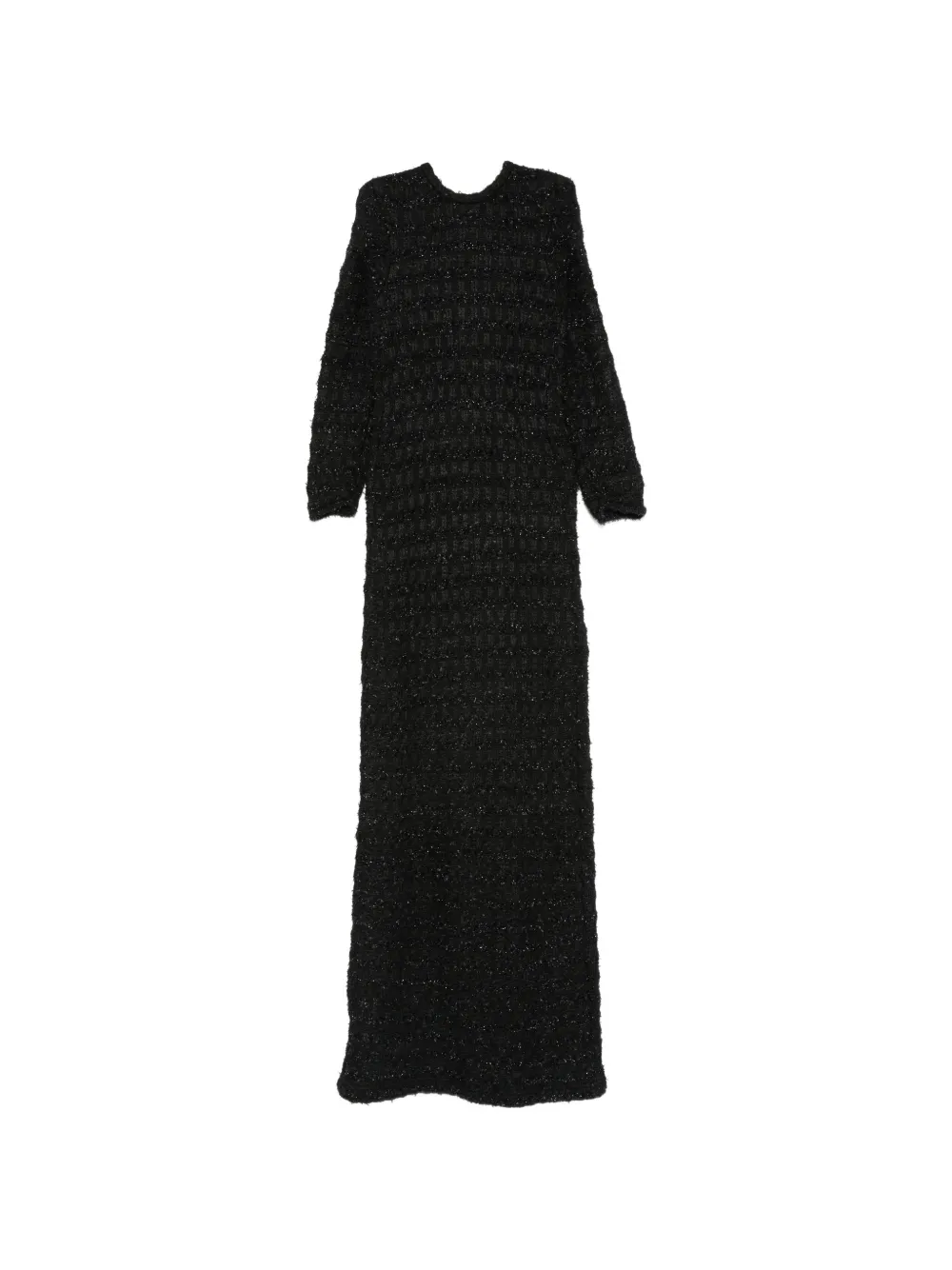 Balenciaga Pre-Owned button-up maxi dress - Nero