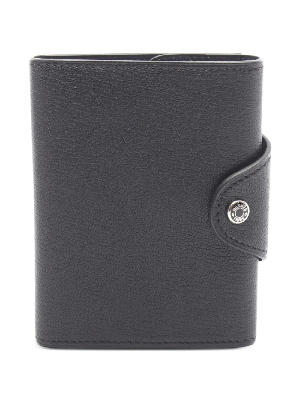 Hermès Pre-Owned 2024 Iliad Chèvre Shamkira coin purse - Nero