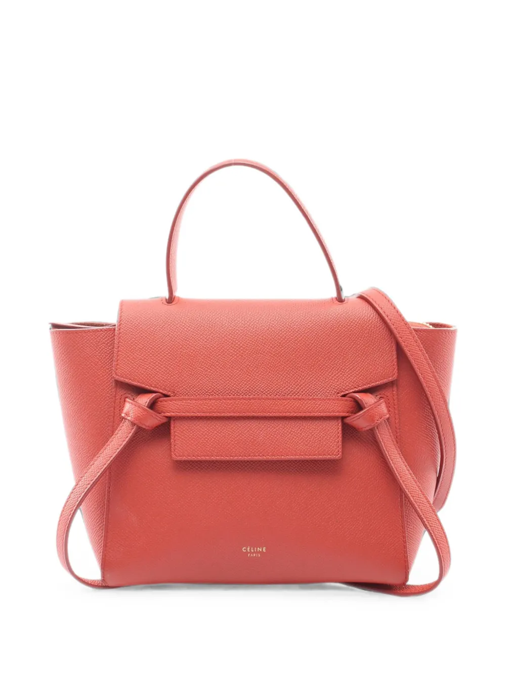 Celine Pre-Owned 2000s Belt Nano handbag - Red