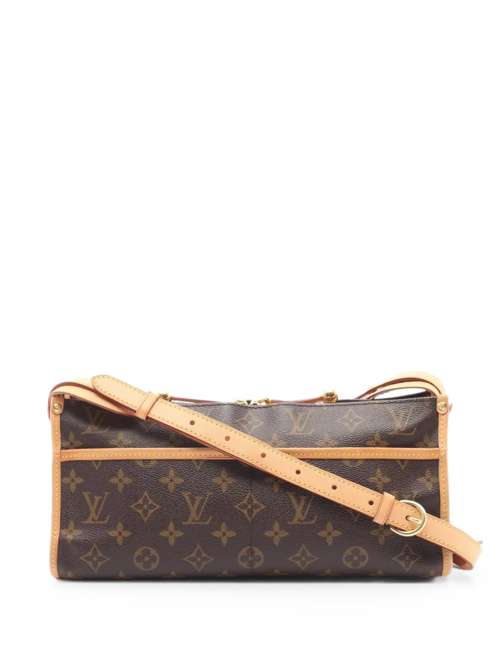 Louis Vuitton Pre-Owned 2005 Popincourt Ron Monogram shoulder bag - Marrone