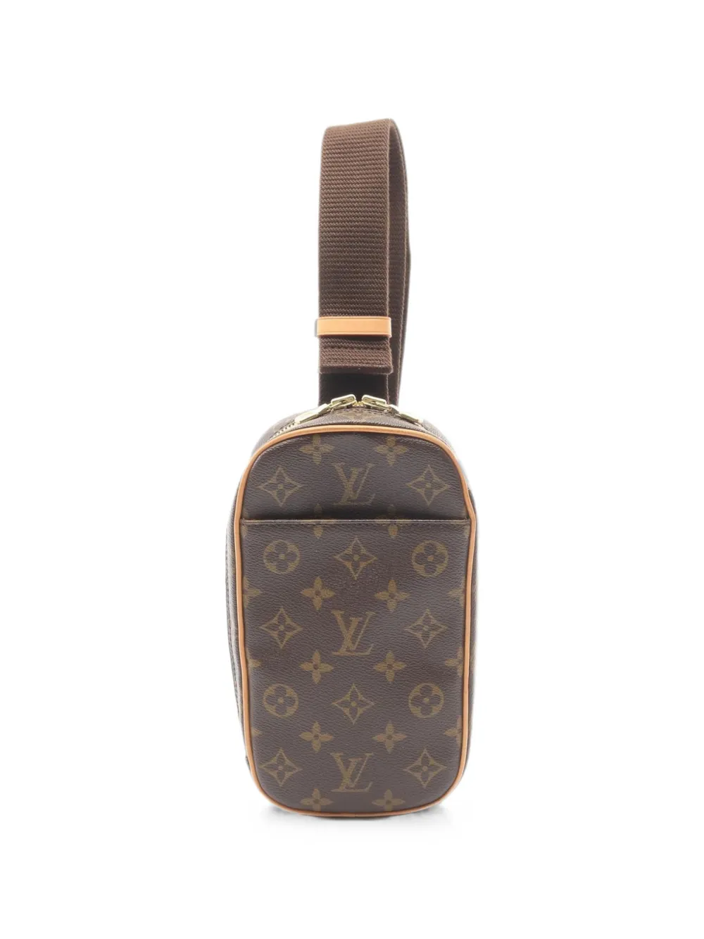 Louis Vuitton Pre-Owned 2005 Monogram Pochette Ganju belt bag - Marrone