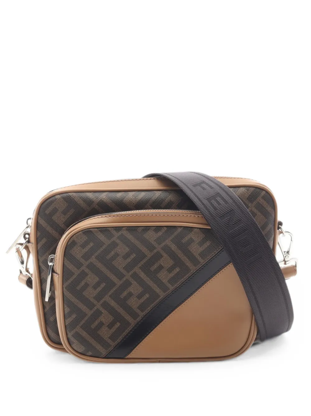 Fendi Pre-Owned 2010s Zucca camera bag - Marrone