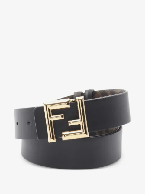 Fendi Pre-Owned 2020 Zucca FF reversible belt