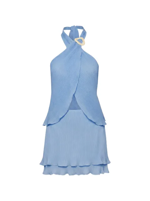 Baobab Lira pleated halterneck top