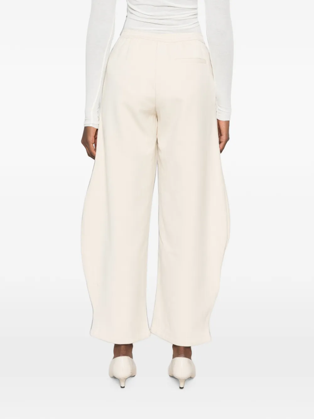 SOURCE UNKNOWN Ebbe broek met ballonpijpen Beige