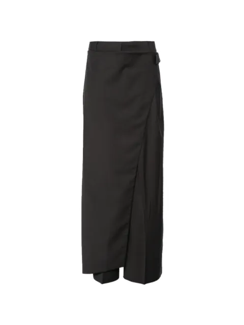 SOURCE UNKNOWN Sissi wrap-belt trousers