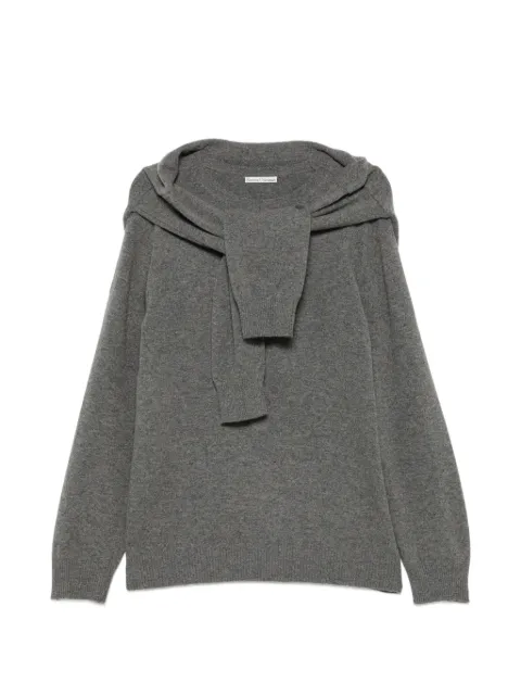 SOURCE UNKNOWN shawl-detail sweater