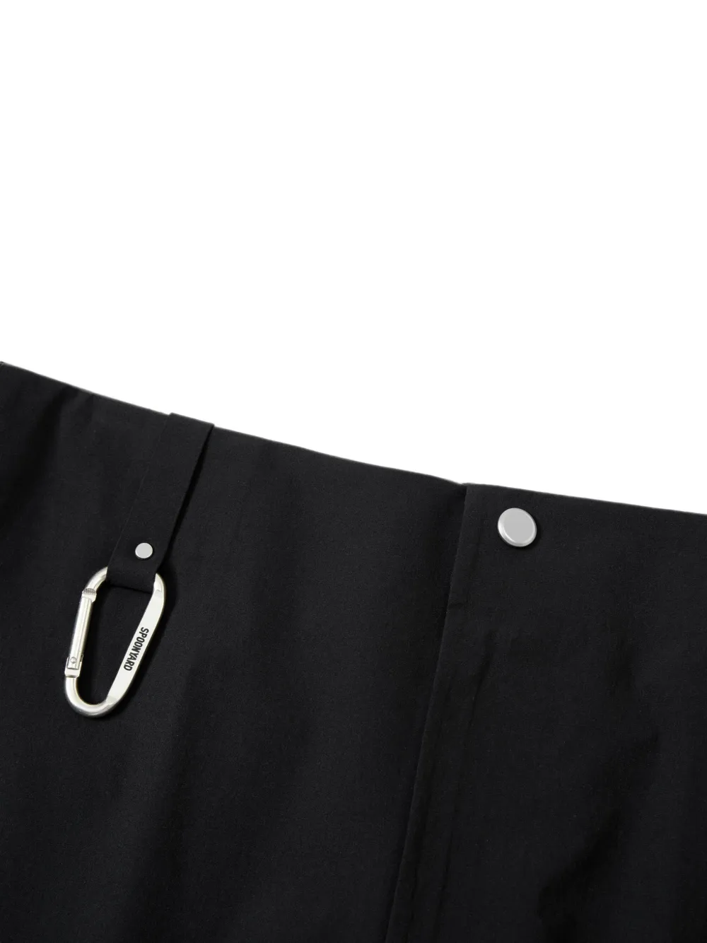 Spoonyard Technische shorts met UV-bescherming Zwart