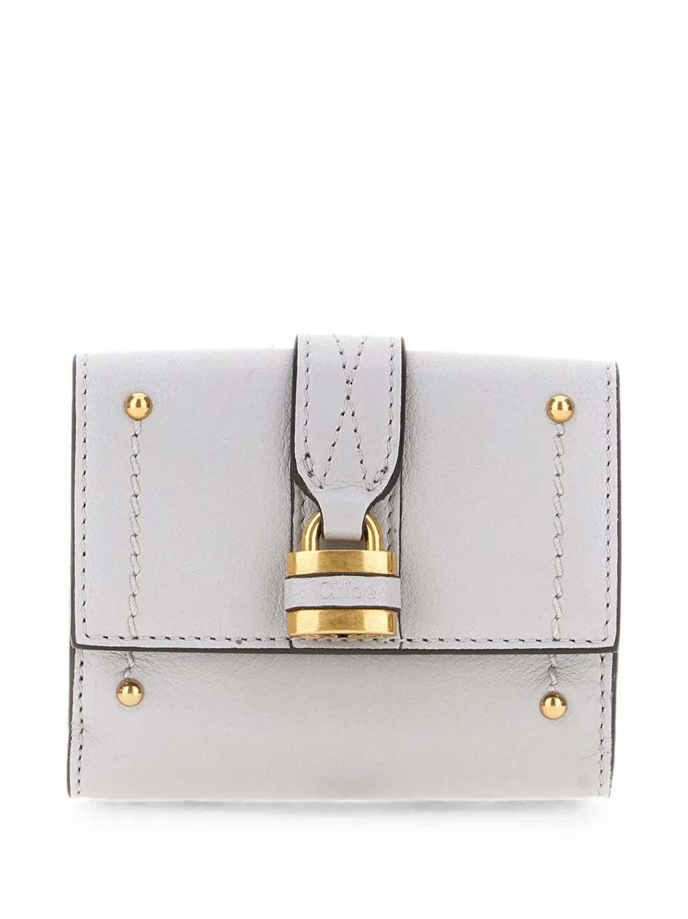 Chloé Paddington mini-tas van bewerkt leer Grijs