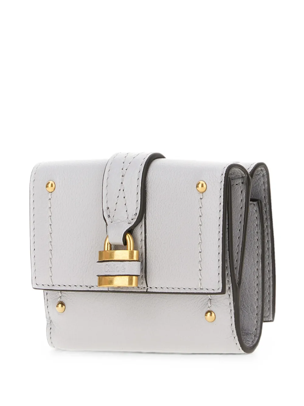 Chloé Mini Paddington Wallet In Gray