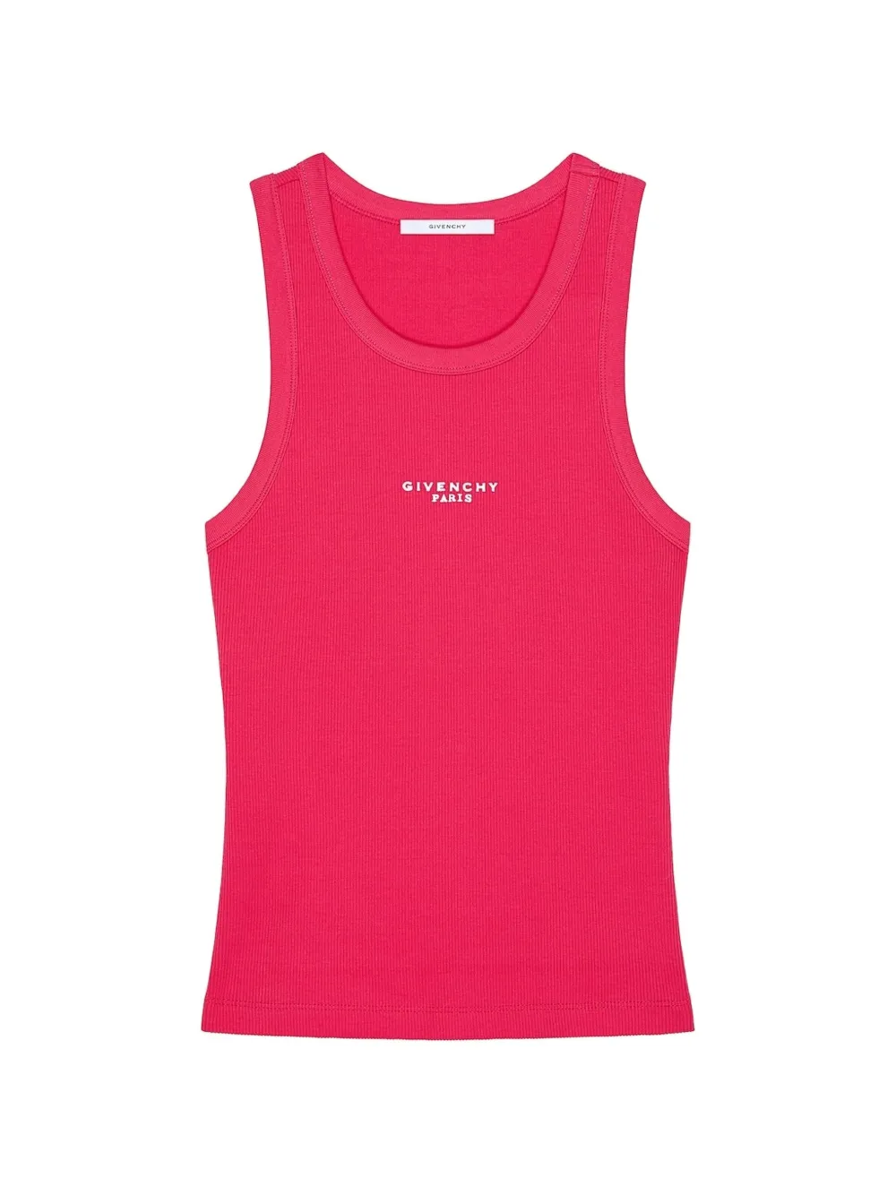 Givenchy Katoenen slim-fit tanktop met Paris-print Roze
