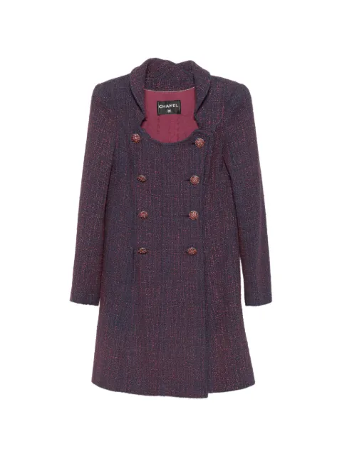 CHANEL Pre-Owned double-breasted coat