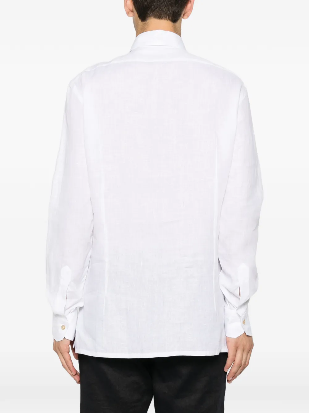 Kiton Overhemd met lange mouwen Wit