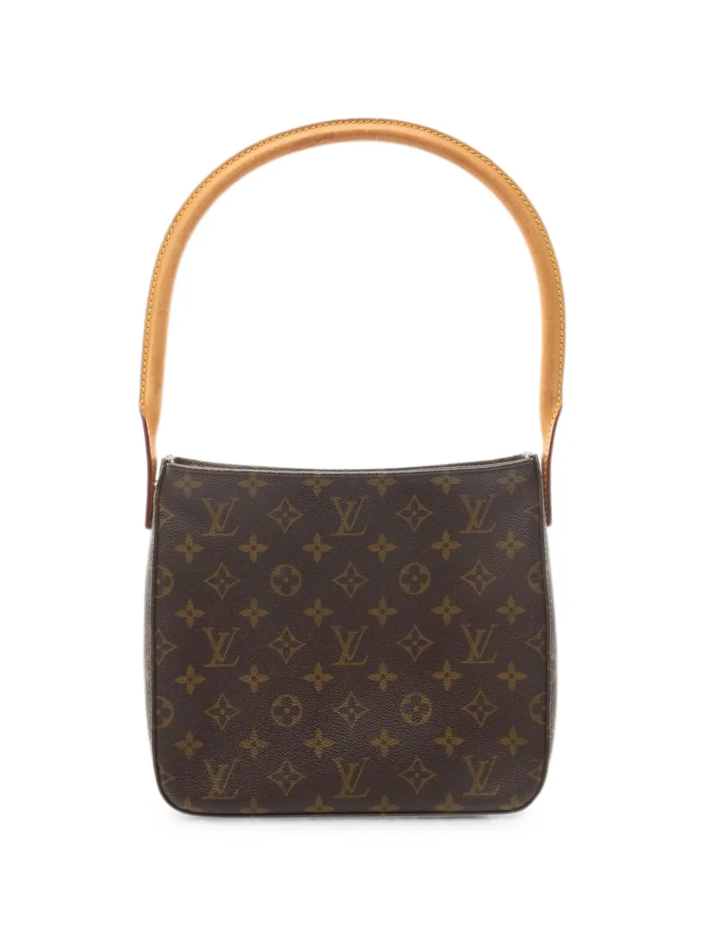 Louis Vuitton Pre-Owned 2002 Looping MM Monogram shoulder bag - Braun