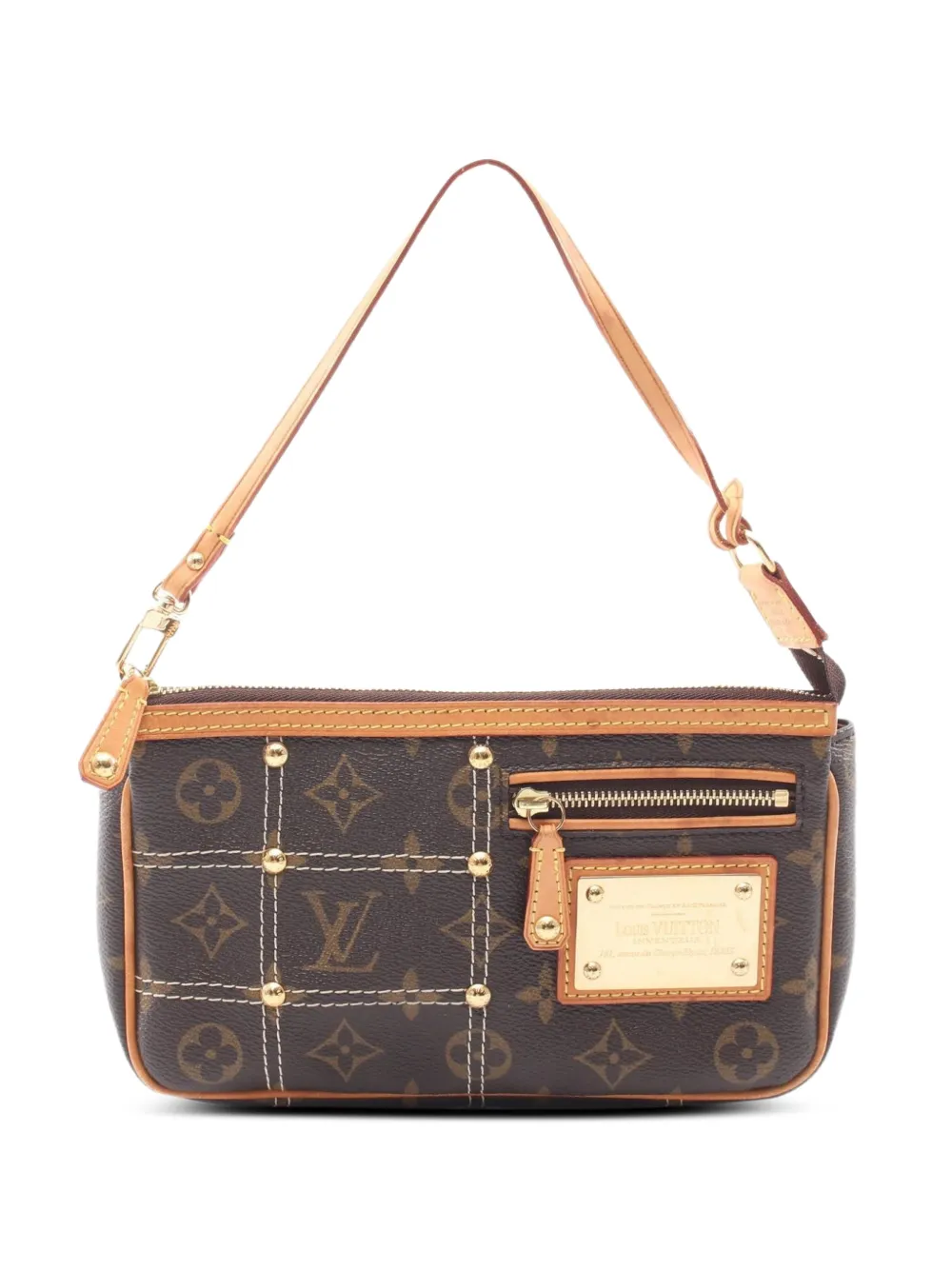 Louis Vuitton Pre-Owned 2007 Monogram Rivet Pochette handbag - Marrone