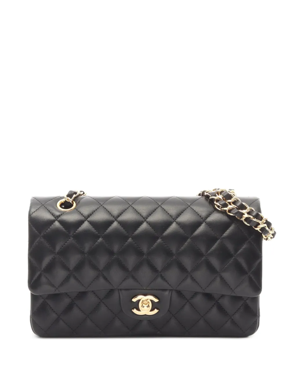 CHANEL Pre-Owned 2014 Matelassé CC turn-lock shoulder bag - Nero