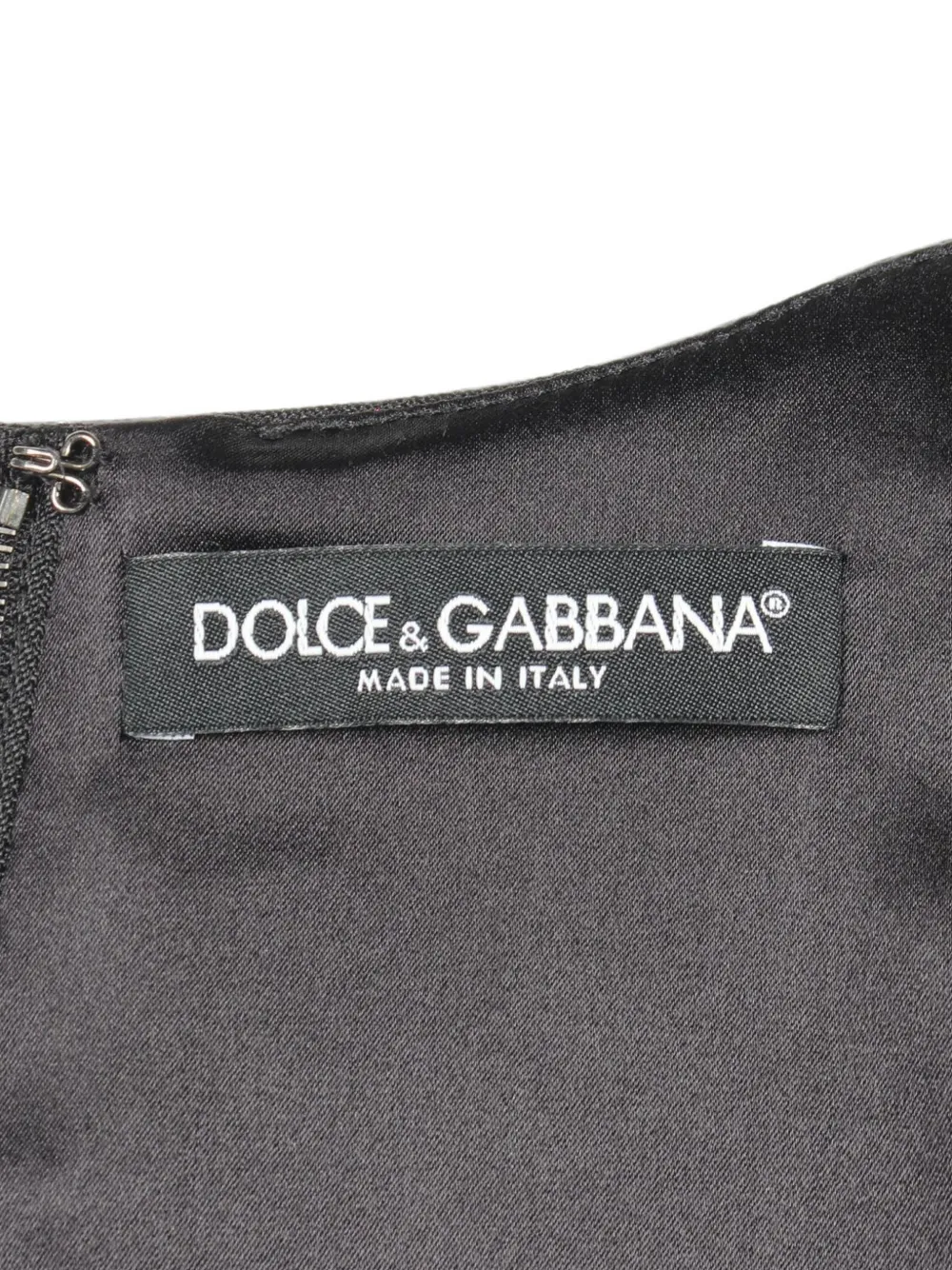 Dolce & Gabbana Pre-Owned Sacred Heart embroidered mini dress - Schwarz