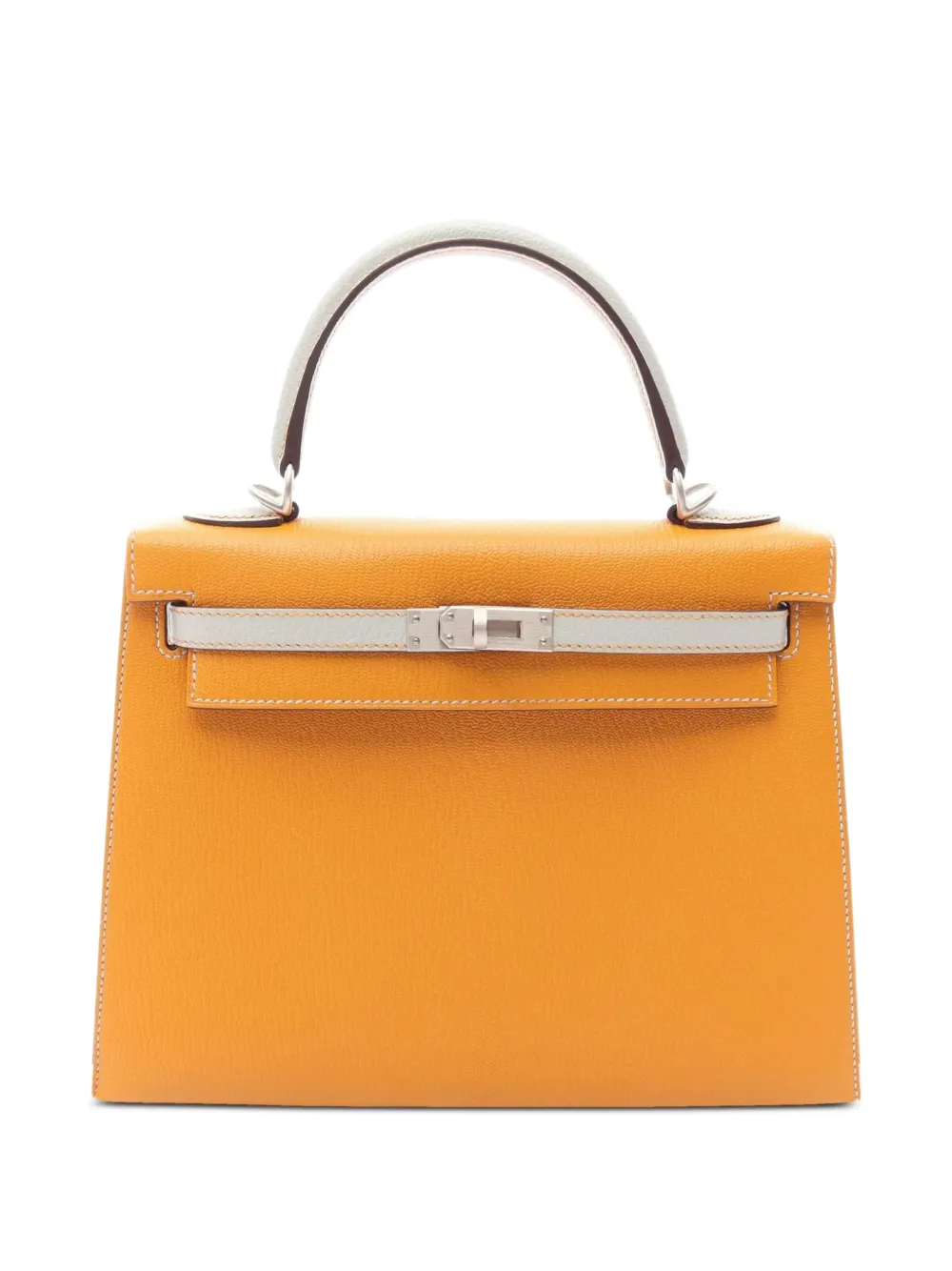 Hermès Pre-Owned 2019 Kelly 25 two-way handbag - Arancione