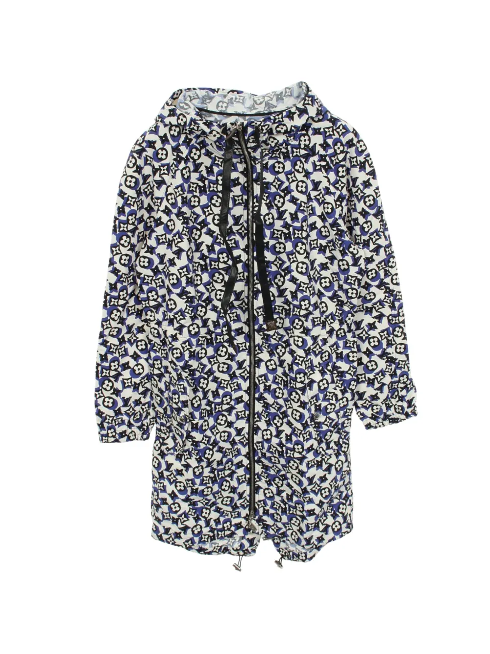 Louis Vuitton Pre-Owned Monogram hooded jacket - Bianco