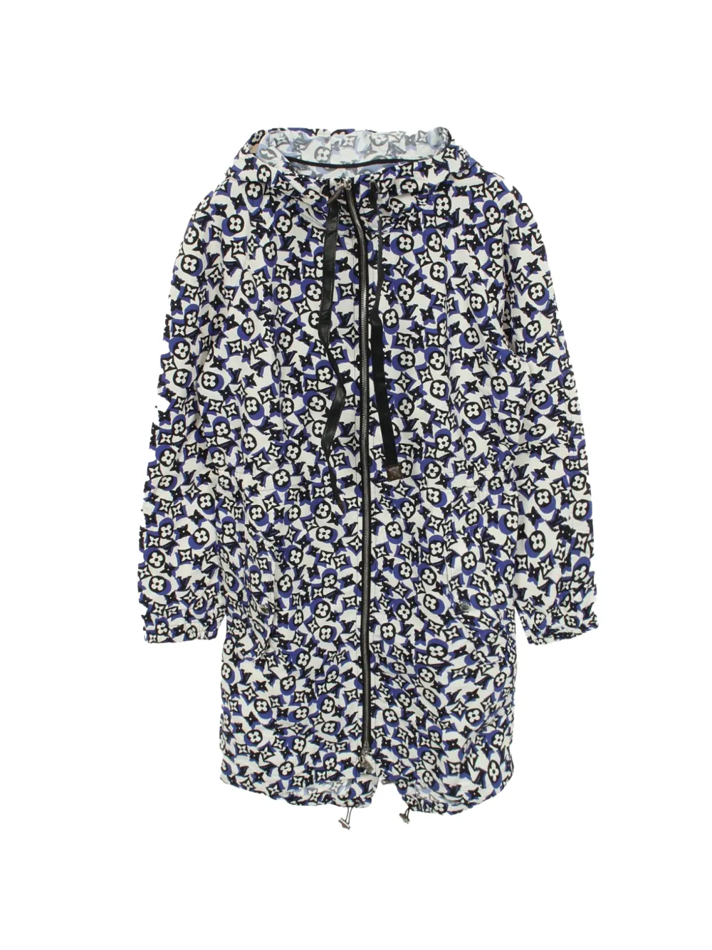 Louis Vuitton Pre-Owned Monogram hooded jacket - Bianco