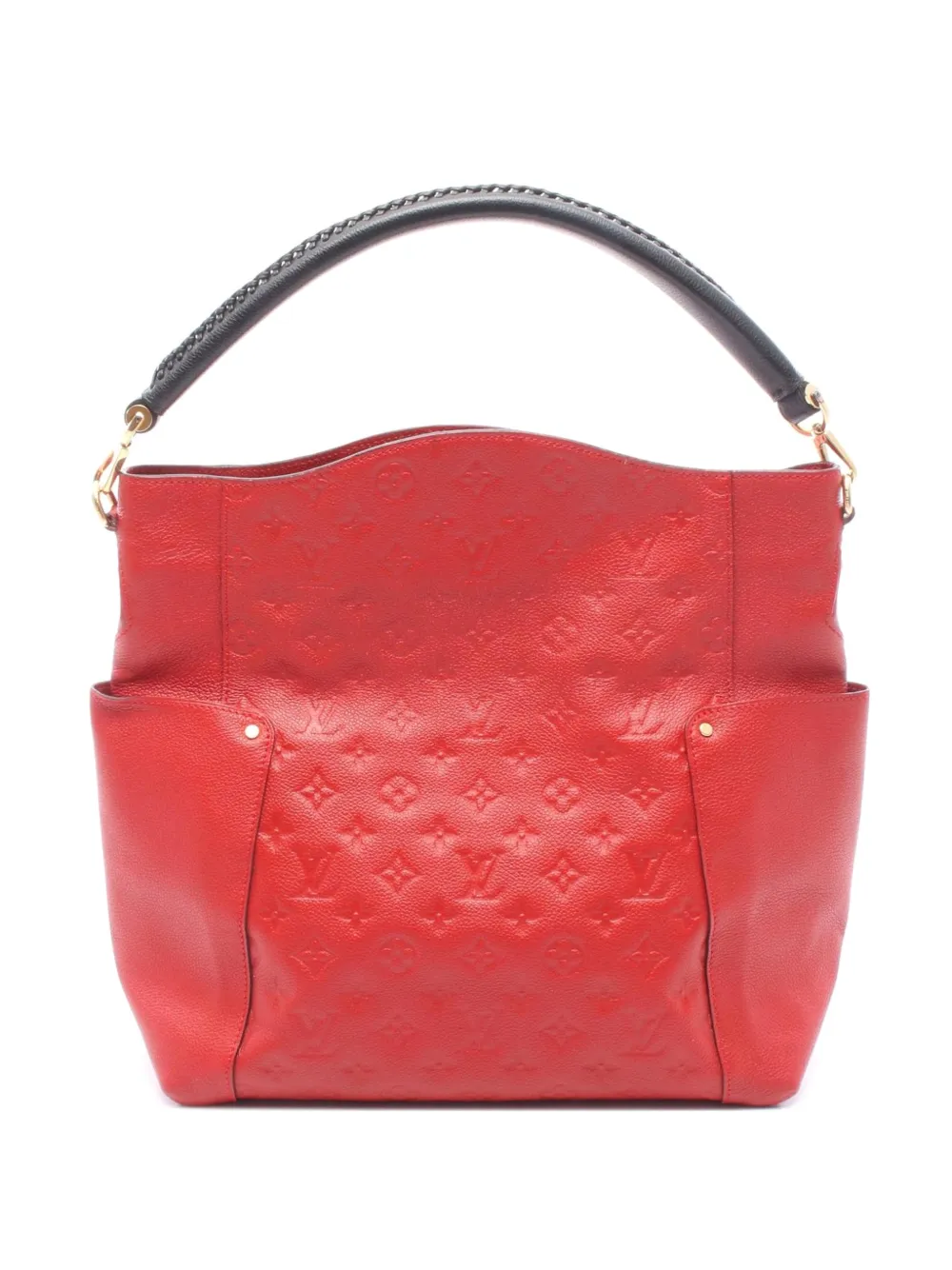 Louis Vuitton Pre-Owned 2015 Bagatelle Monogram Empreinte shoulder bag - Rosso