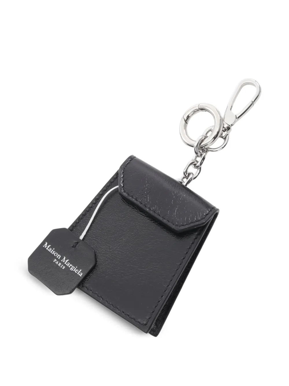 Maison Martin Margiela Pre-Owned 4 Stitches Tea Bag key ring - Nero
