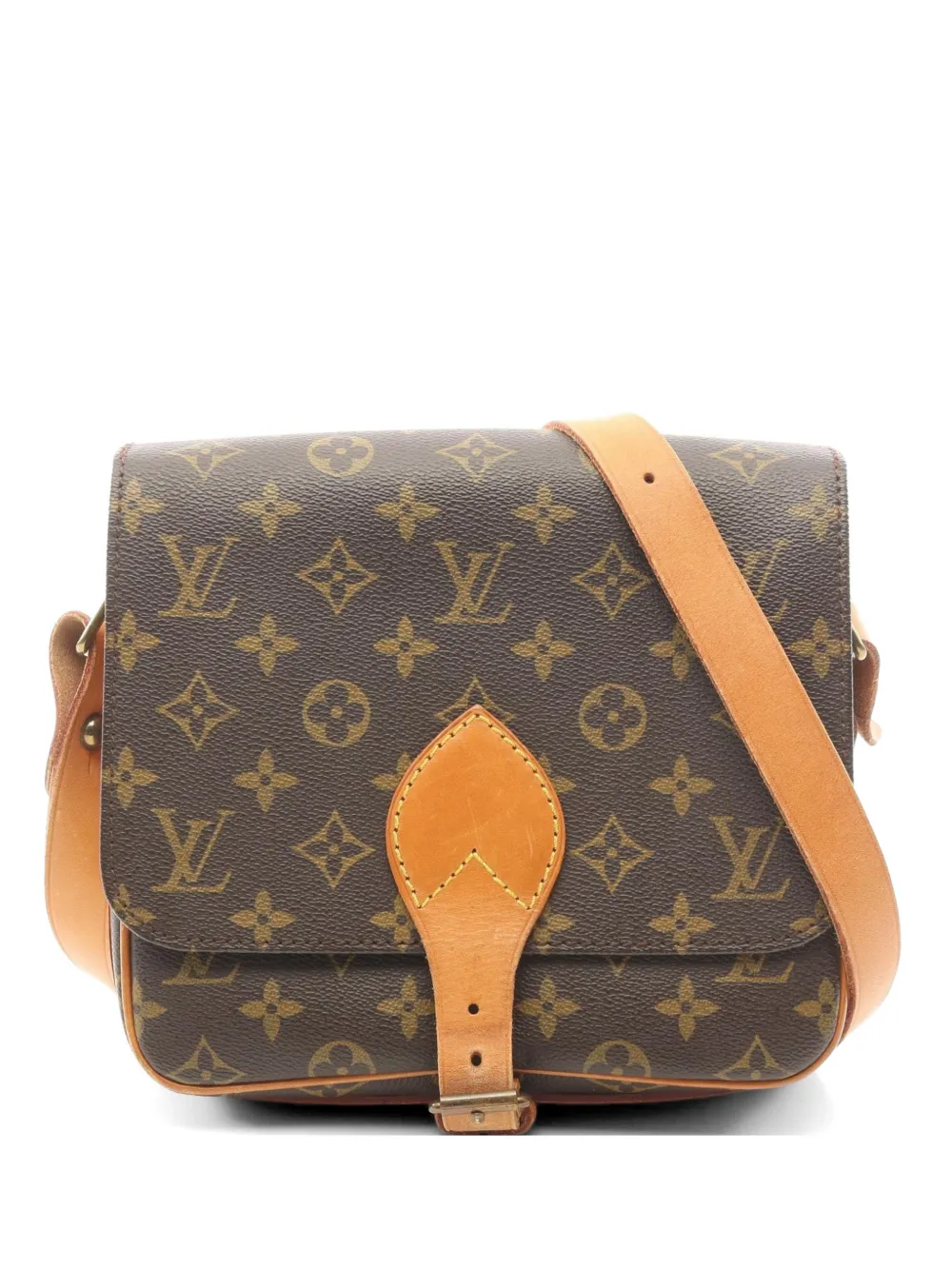 Louis Vuitton Pre-Owned 1984 MM Cartesier Monogram cross body bag - Marrone