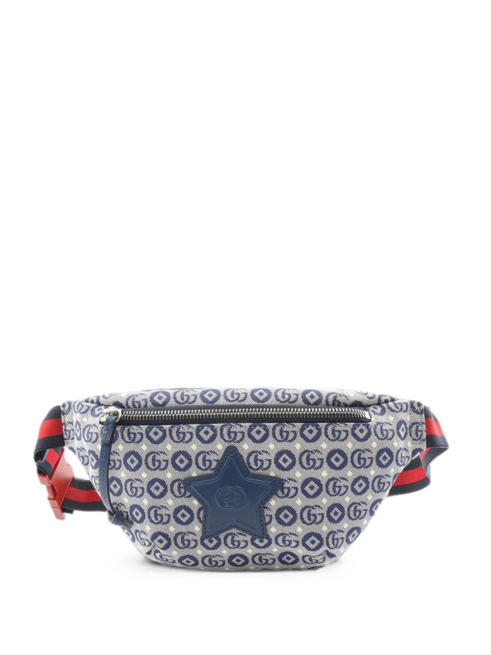 Gucci Pre-Owned 2010s GG logo belt bag - Blu