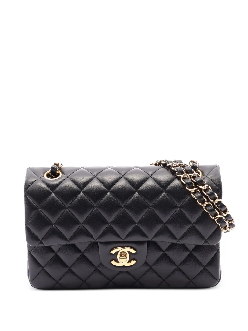 CHANEL Pre-Owned 2017-2018 Matelasse shoulder bag - Black