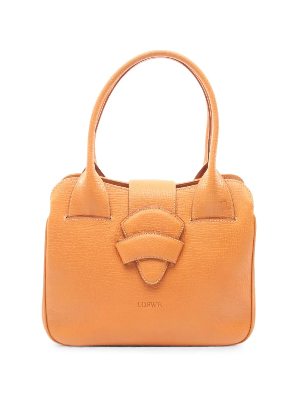 Loewe Pre-Owned 2000s Barcelona leather tote bag - Toni neutri