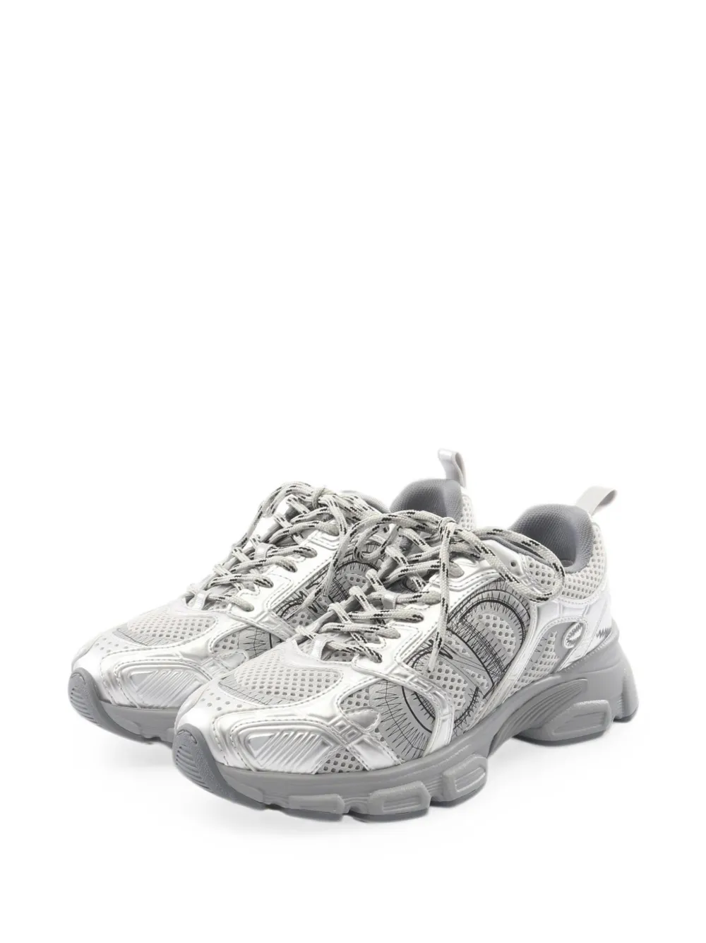 Christian Dior Pre-Owned 2020s Chrono mesh sneakers - Silber
