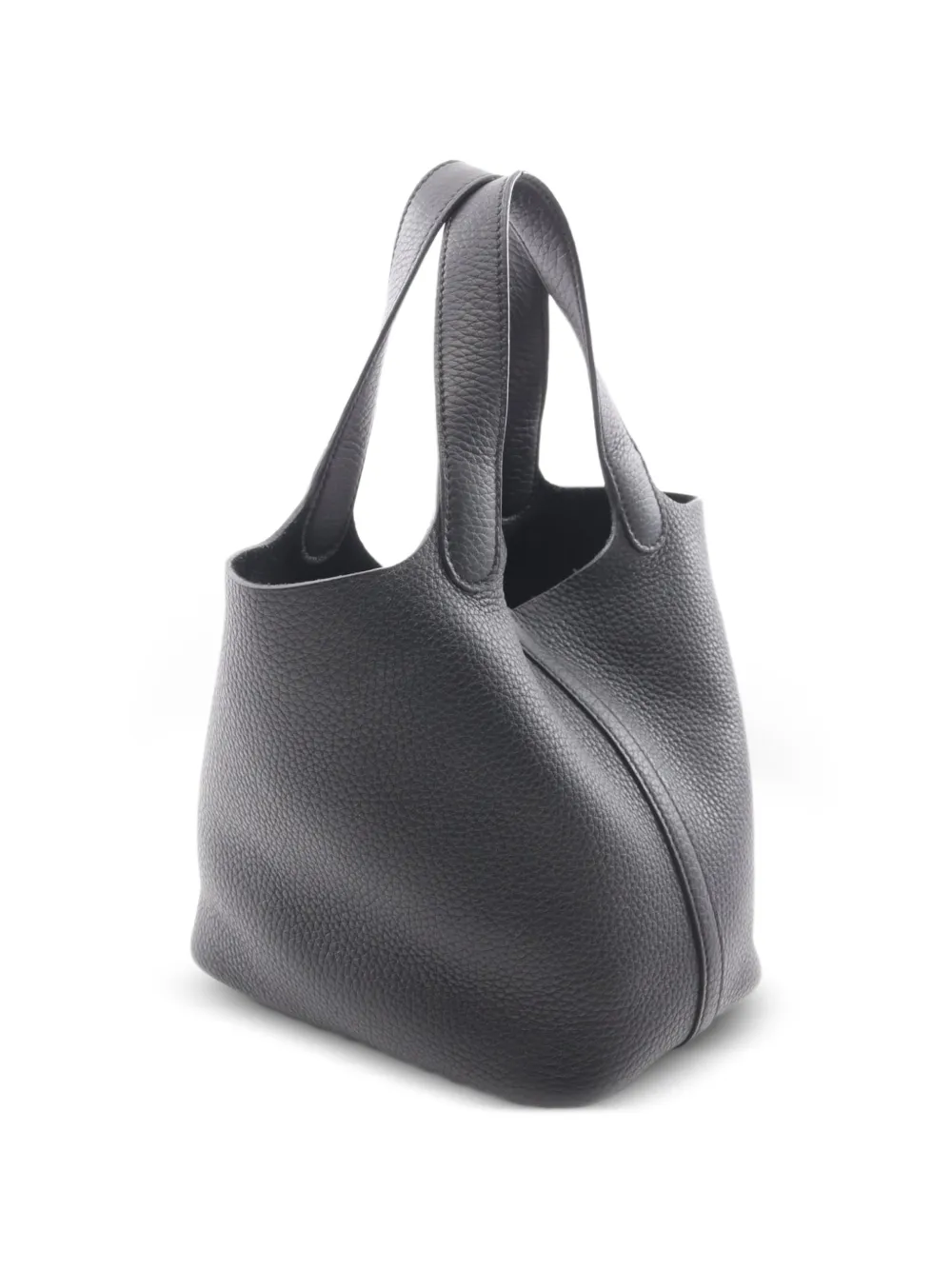 Hermès Pre-owned 2024 Picotan Lock PM Handbag in Black, view 2
